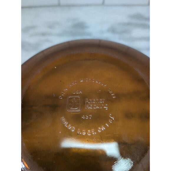 Anchor Hocking Glassware 1.5 Quart Amber Casserole Dish, Baking Cookware w/ Lid - Picture 8 of 14